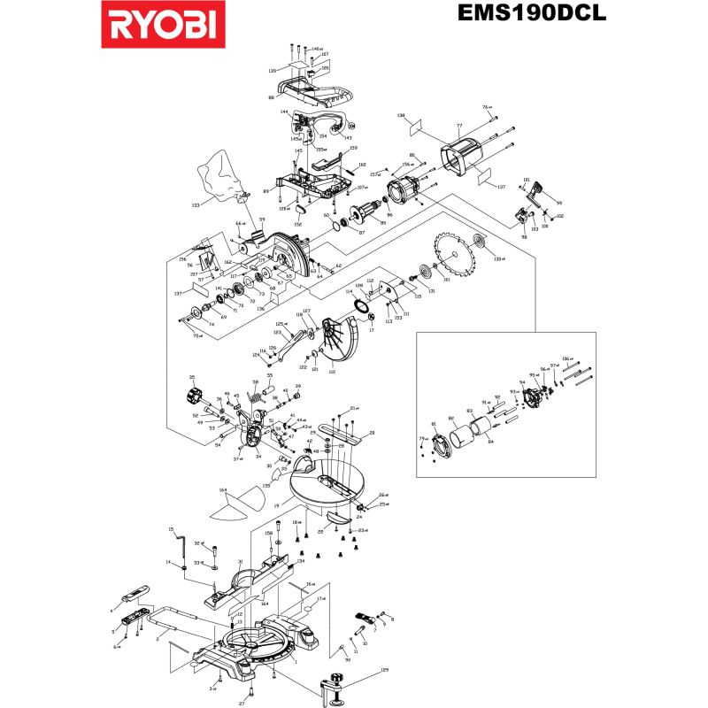 Ryobi ems190dcl deals